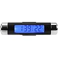 Broco Multi-functional Car Auto Electronic Clock Thermometer LED Backlight Digital Display