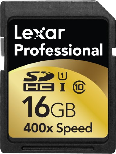 Lexar Professional 400X 16GB SDHC UHS-I Class 10 Flash Memory Card RS.649 (84.00% Off) - Amazon