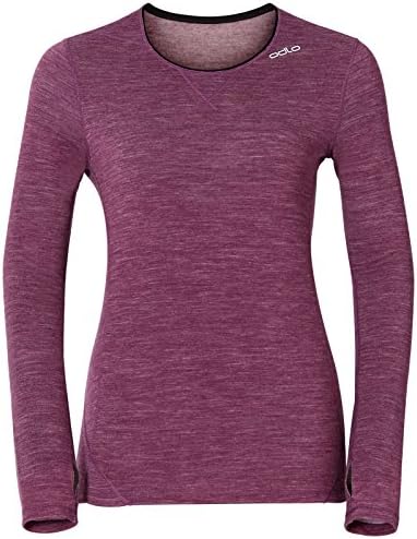 Odlo Women's Revolution Warm Crew Neck Technical Wool Baselayer