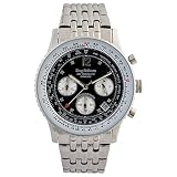  Krug Baumen 400303DS - Armbanduhr, Armband aus Edelstahl Farbe Stahl