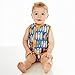 Splash About Boys Baby Wrap and Matching Happy Nappy (Small Wrap 0-6m, Small Nappy 0-4m, Surfs Up)
