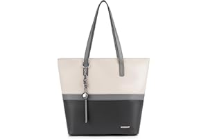 Pomelo Best Borsa Tote Donna Grande per il Tempo Libero Borsa Tote Bag Pelle Spalla Tracolla in PU Morbido