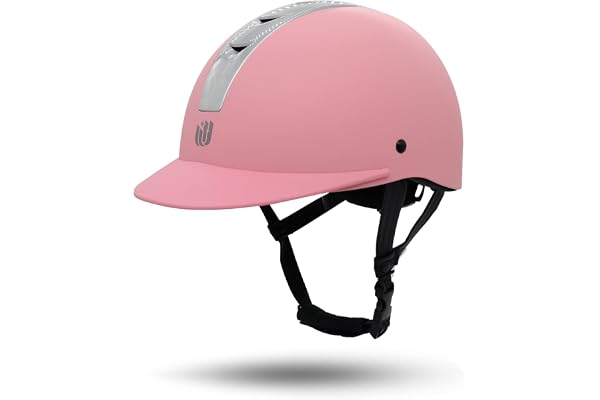 LIONCIANO Casque d'équitation Mixte, Beauty Casque d'équitation Ajustable, Bombe d'équitation, Casque de Protection pour Homme et Femme