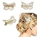 Malloom® Golden Butterfly Hair Clip Headband Hair Accessories Headpiece