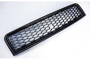 GOINGFAST Pour Audi A4 S4 B6 8E Calandre Grille Noir Mat Nid Abeille Sans Sigle 2001-2005
