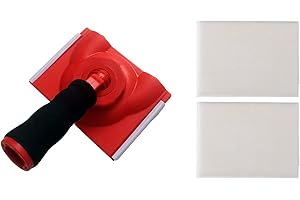 BestAlice Brosses de peinture en latex multifonctionnelles pour murs et plafonds - Outils de peinture portables avec tampons en éponge de rechange