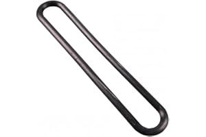 MIEDERHOFF 10 x Gummi-Spannring schwarz Gummi UV-Beständig Ø8mm Länge 200mm Planenspanner