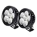 Produktbild Led Arbeitsscheinwerfer, JieHe 2PCS 18W Led Scheinwerfer 1800lms Led 12v Arbeitsscheinwerfer Rückfahrscheinwerfer Beleuchtung Bagger Nebelscheinwerfer für KFZ Arbeitsscheinwerfer