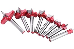 REDXIAO Punta de afilador de ranura en V, vástago de 6 mm Fresa de grabado CNC en 3D Fresa en V Punta de ranura de punta de aguja Broca de carpintería Herramienta de talla(15mm)