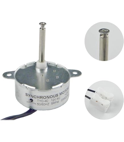 Moteur synchrone 1pc 220-240V AC Moteur Synchrone Électrique
