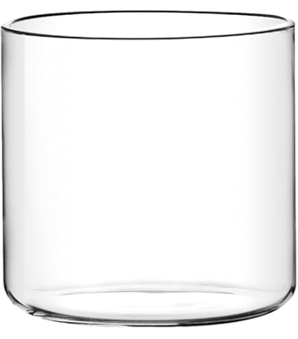 Set 6 Bicchieri In Vetro Borosilicato H&H Fusion - Trasparenti, 300 Ml - Foto 13