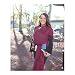GWEL Cotton Solid Soft Elastic Baby Sling Wrap Stretchy Wrap Carrier Purple