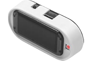 Tiardey 2PCS Auto Solar Power Simulierte Dummy Alarm Warnung Anti-Diebstahl LED Blinkende Sicherheit Licht Auto Alarm LED Licht - Rot?