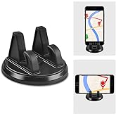 karomouj KMA331 Rotable Mobile Phone Stand | Desktop Phone Holder | Rotation Car Dashboard for Desk, Bed, Table, Office, Vide