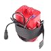 Produktbild haosshop Akku Pack Schutzhülle 8,4 V 6 x 18650 Wasserdicht House Cover für Fahrrad Lampe, rot