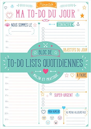 Download Ma to-do list du jour Mémoniak 2019 Download Ma to-do list du jour Mémoniak 2019