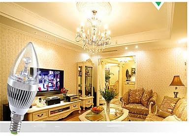 ZJJ 0-3W LED E14300-350LM LED Candle lamp light bulb (220V) , golden