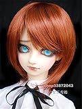 pullip wig tutorial Größe des kopfes 1/3 8-9 inch (22-24cm)für BJD Puppen , Passen die meisten BJD dollfie oder anderen puppen mit ähnlicher größe des kopfes
