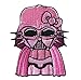 Produktbild Hello Kitty Darth Vader Star Wars Empire Dark Side Morale Iron On Patch Aufnäher Aufbügler Patch