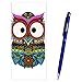Produktbild Yokata Sony Xperia XA1 Hülle Transparent Weiche Silikon 3D Motiv Handyhülle Schutzhülle TPU Handy Tasche Schale Etui Weich Silicone Bumper Ultra Dünn Slim Schlank Durchsichtig Handytasche Anti-Kratzer Clear Backcover Schutz für Sony Xperia XA1 (5 Zoll) Case Cover + 1 x Kapazitive Feder - Eule