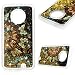 Produktbild Motorola Moto X4 Hülle Case Handyhülle Stoßfest Transparent Tasche 3D Glitter Dynamisch Treibsand Durchsichtige Schutzhülle Handytasche TPU Silikon Backcover Schwarzer Blauer Schmetterling