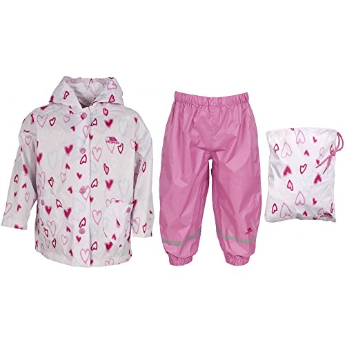 TRESPASS BABIES SNOOZY RAINSET IN HEART PRINT AGE 6-12MONTHS