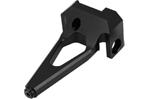 ‎YCTZE Yctze Motorrad Lenkungsdämpfer Halterung, CNC Aluminiumlegierung Halterung Unterstützung Kit Stabilisator Kit Ersatz für MT09 MT-09 FZ-09 2013-2017 (Schwarz)