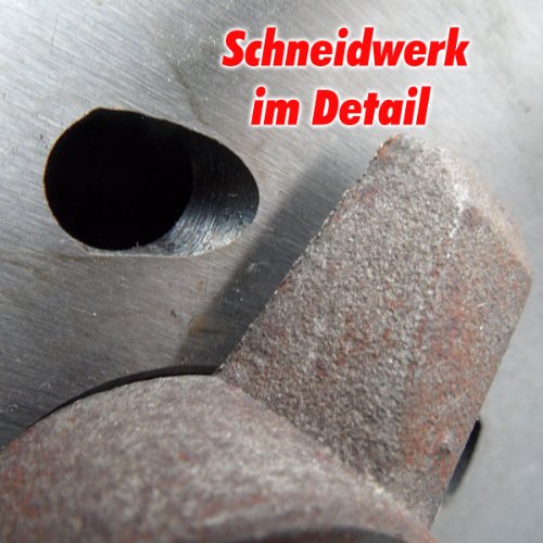 Agora-Tec® AT- Baupumpe-C 1300W (mit Schneidwerk) Tauchpumpe für Schmutzwasser, Abwasser, für Fäkalien und organische Feststoffe mit Schwimmerschalter und max: 1,05 bar und max: 17500l/h - 2