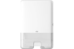 Tork Xpress Distributeur murale pour essuie-mains interfoliés blanc H2, distribution feuille à feuille, gamme Elevation, 552000