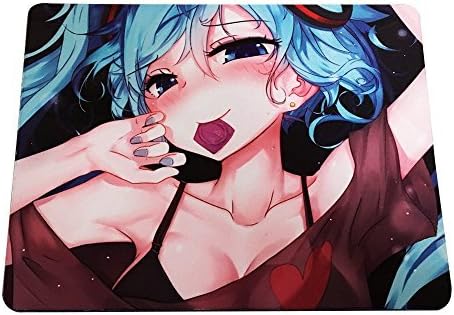 LIEBIRD Thick 4mm Japanese Cartoon Mouse Pad Hatsune Miku Mouse mat Man Mouse Pads - Non Slip Natural Rubber