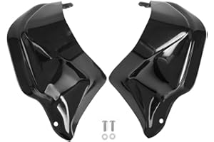 TAZGANTAX Protecteur Coupe-Vent pour Guidon de Moto Convient pour B.M.W G310GS G310R F800GS R1200GS R1250GS ADV G 310 GS G 310 R F 800 GS R 1200 GS R 1250 GS Aventure (Noir)