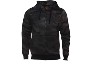 ROCK-IT Apparel Chaqueta con Capucha para Hombre I Camuflaje Sudadera con Capucha y Cremallera [TallasS-5XL] Tejido Muy Suave I Muchos Colores