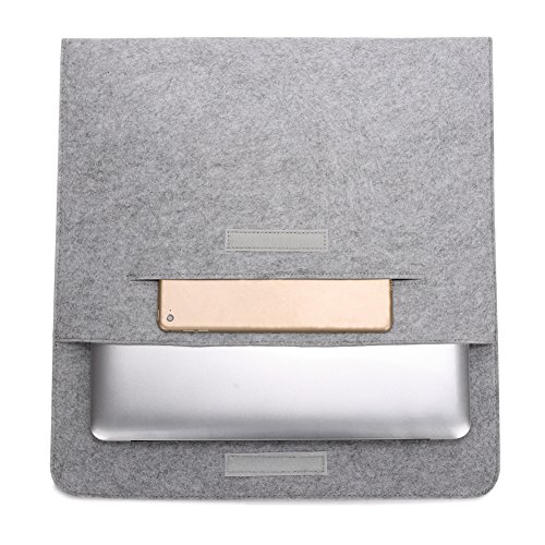 Aidonger Sleeve Ultrabook Netbook Tablet-Tasche Schutzhülle Tragetasche mit Kartensteckplatz für Apple MacBook Ipad - 7