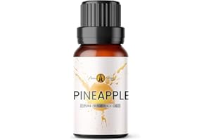 AROMA ENERGY Pineapple Fragrance Oil 10ml - for Aromatherapy Wax Melt, Reed Diffuser, Candle Making, Home Made Soap, Bath Bomb, Potpourri, Slime, Oil Burner