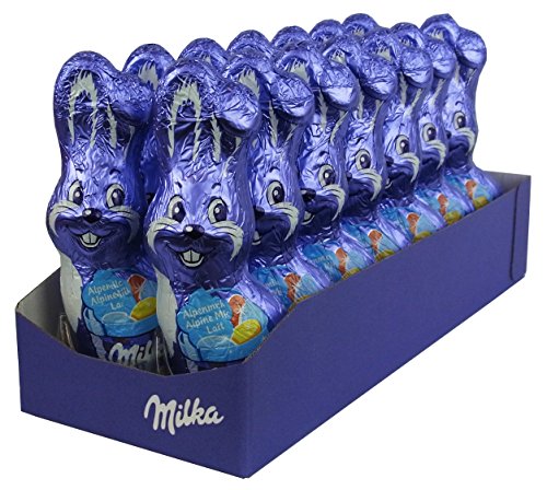 Preisvergleich Produktbild Milka Schmunzelhase Alpenmilch, 14er Pack (14 x 100g)