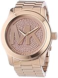 Michael Kors Damen-Armbanduhr XL Analog Quarz Edelstahl MK5661