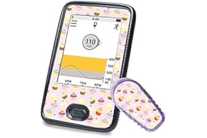 Diasticker® | Dexcom G6 Sticker (Receiver + Transmitter) - autocollant en vinyl pour lecteur et capteur, stickers, sensor, reader - Cupcakes