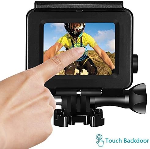 NexReach Waterproof Housing for GoPro Hero 5 Black, 40M Underwater Diving Surfing Protective Housing Case Mount (New Edition, with Touch backdoor) (Waterproof Housing)