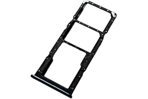 MAINHATTAN MOBILE Dual SIM Kartenhalter passend für Samsung Galaxy A51, Originalersatzt, Schwarz