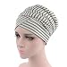 Produktbild Mitlfuny Damen Muslim Stretch Turban Hut Chemo Cap Haarausfall Kopftuch Wrap Hijab Cap Long Tail Hut Kopftuch Wrap FüR Chemo, Krebs, Haarausfall, Schlaf, Make Up (F)