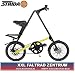 Produktbild STRIDA SX black neonyellow Faltrad 18Zoll 9,5kg neon