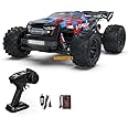 AKDC RC Cars for Adults High Speed 50KM/H, 1:16 Scale Large All Terrain RC Truck, 25+ Min 4WD Hobby Car with 2.4GHz Radio Remote Control, 4X4 Waterproof Off-Road Truck for Boys (Viper - Red/Blue)