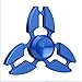 Produktbild Hand Spinner, ikalula Fidget Spielzeug Spinner Toy Finger Hand Tri Spinner Ultra schnelle Spinner Fidget Hand Toy für Kinder und Erwachsene Spielzeug Geschenke - blau