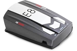 Baceyong Détecteur de Radar de Voiture de Surveillance à 360 degrés 12 V avec Affichage LED Automatique, Dispositif d'alerte vocale à Distance de 200 à 800 m, pour Bande X.K.KA.CT.and Laser