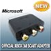 Produktbild Original Microsoft Xbox RCA auf Scart AV Audio Video Block Adapter – 3 x RCA Cinch-Buchse auf Scart-Stecker