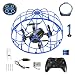 Produktbild FPS RTF Bundle: Rayline RX3, Schwarz, 2.4G RC NANO Drohne Training Mini Quadrocopter, Trainingsdrohne mit Käfig, Übungsdrohne, 6 Achsen Gyro, flexibler Schutzkäfig, 3D Flips, inkl. Akku & 3xAA