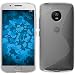 Produktbild PhoneNatic Case für Lenovo Moto G5 Hülle Silikon clear S Style + 2 Schutzfolien