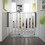 Lindam Numi erweiterbares Schutzgitter Aluminium-Verstellbreite 67,5cm bis 101cm-grau - 3