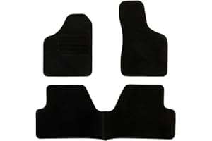 DBS - Tapis de Voiture - sur Mesure pour TWINGO (1993 à 2007) - 3 pièces - Tapis de Sol antidérapant pour Automobile - Moquette Classic