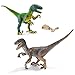 Produktbild Schleich Dinosaurs Velociraptoren Set mit Knochen 14585 14524 Spielfiguren Set